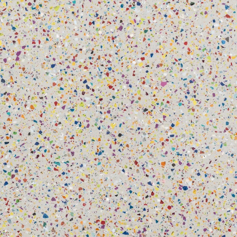 0030-08 Grey viele Flecken - bunt