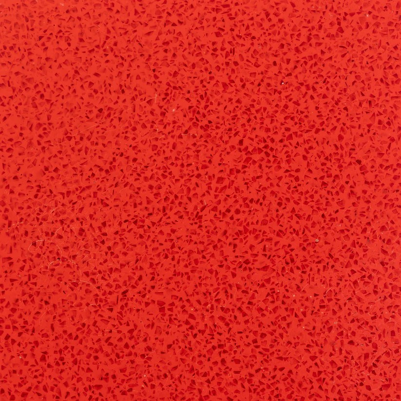 0450-00 Medium red kleine Flecken - klar