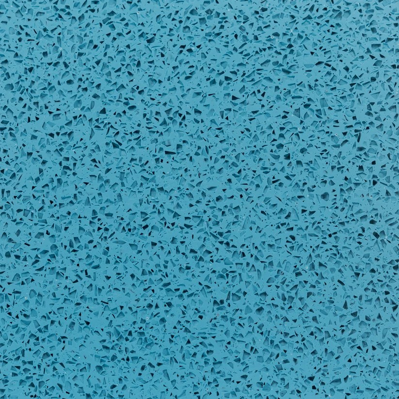 0740-00 Petrol blue kleine Flecken - klar