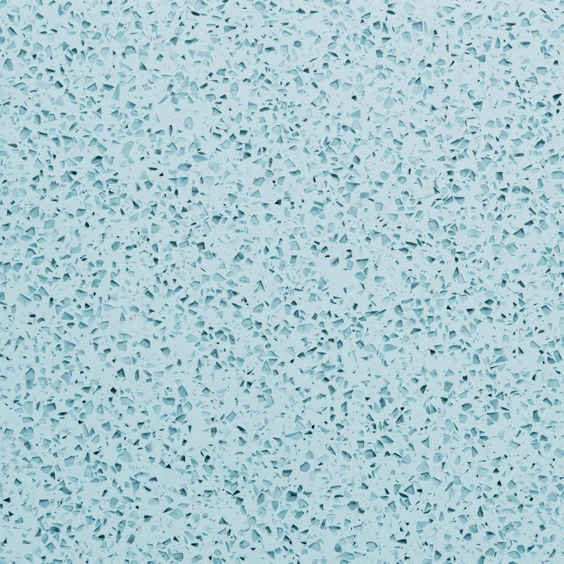 0850-00 Light blue kleine Flecken - klar