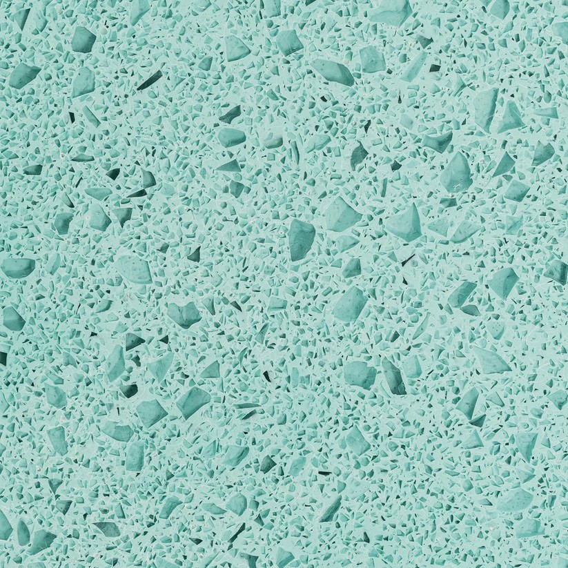 6027-50 Light green große Flecken - klar