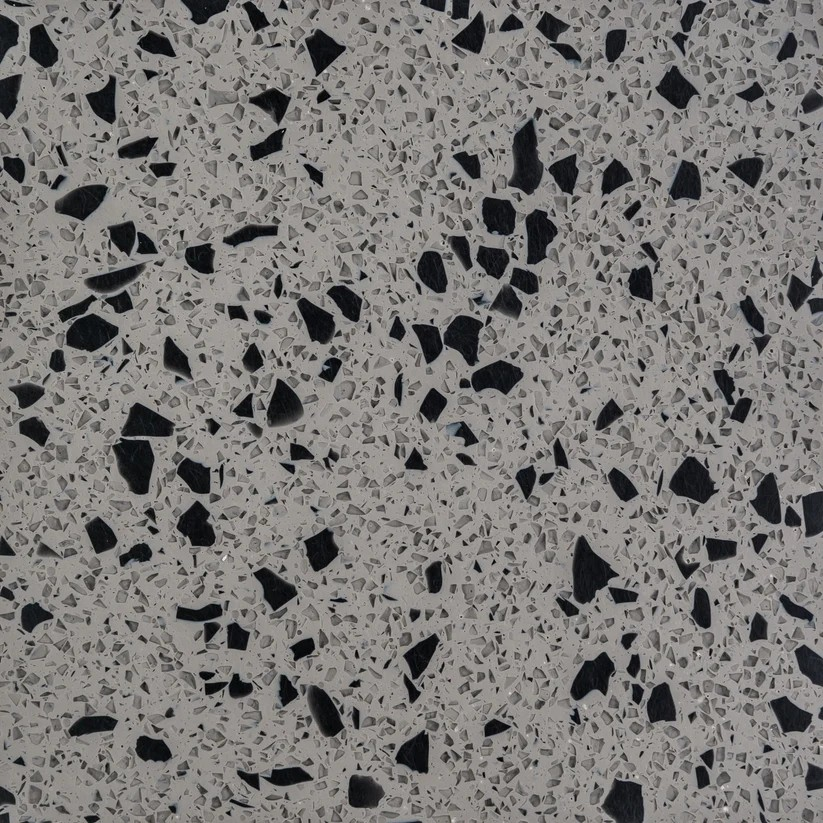 7030-51 Stone Grey große Flecken - schwarz