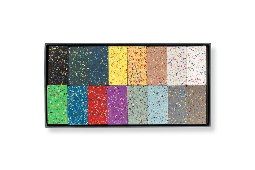 Murumuru 16 Muster - 100% Recyceltes Durat Granulat!